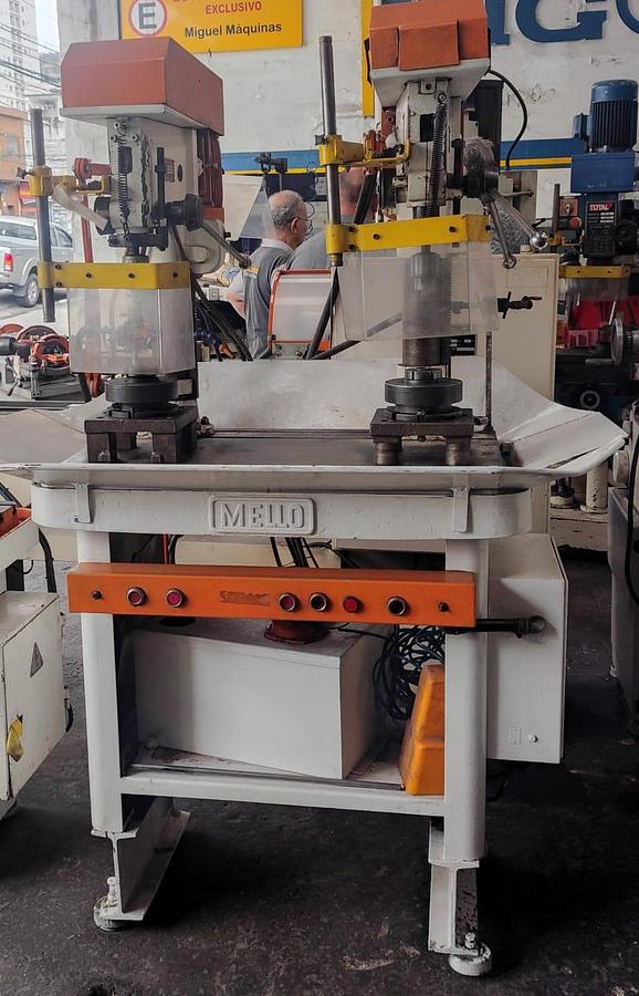 Usado Furadeira de bancada Mello FM 5/8 (Dupla)