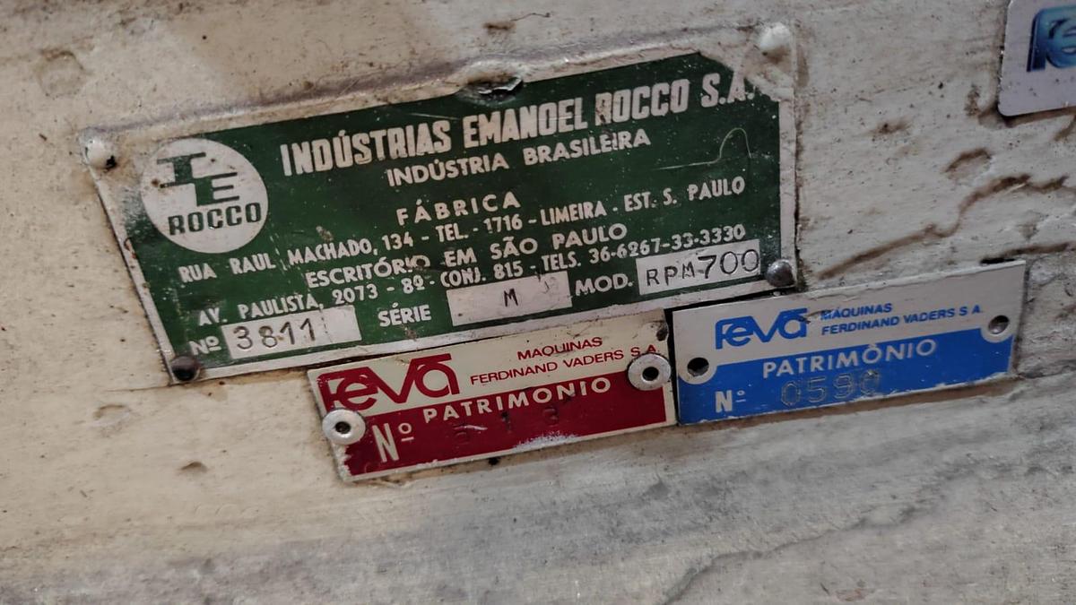 Usado PLAINA LIMADORA ROCCO 700