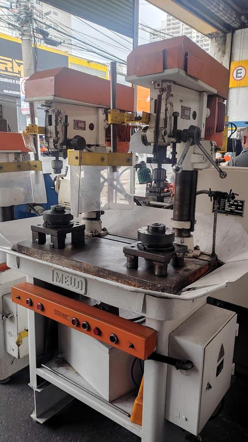 Usado Furadeira de bancada Mello FM 5/8 (Dupla)