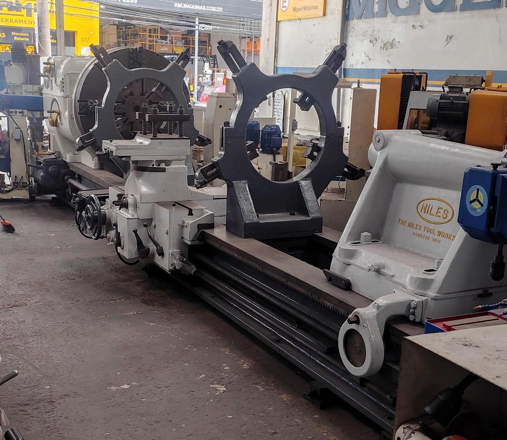Usado TORNO MECANICO HORIZONTAL NILES 5000mm x 1800mm