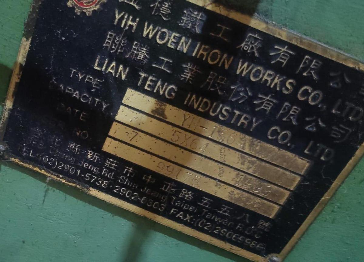 Usado Estampadeira Yih Woen