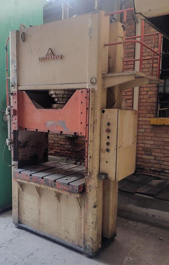 Usado Prensa Hidraulica 100ton Brafmam