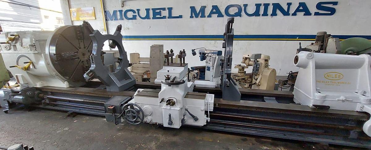 Usado TORNO MECANICO HORIZONTAL NILES 5000mm x 1800mm