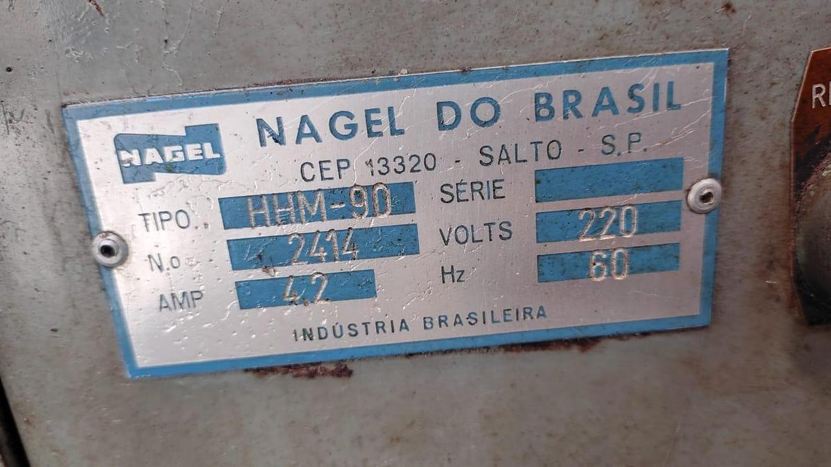 Usado Brunidora Sunem HHM - 90 Nagel