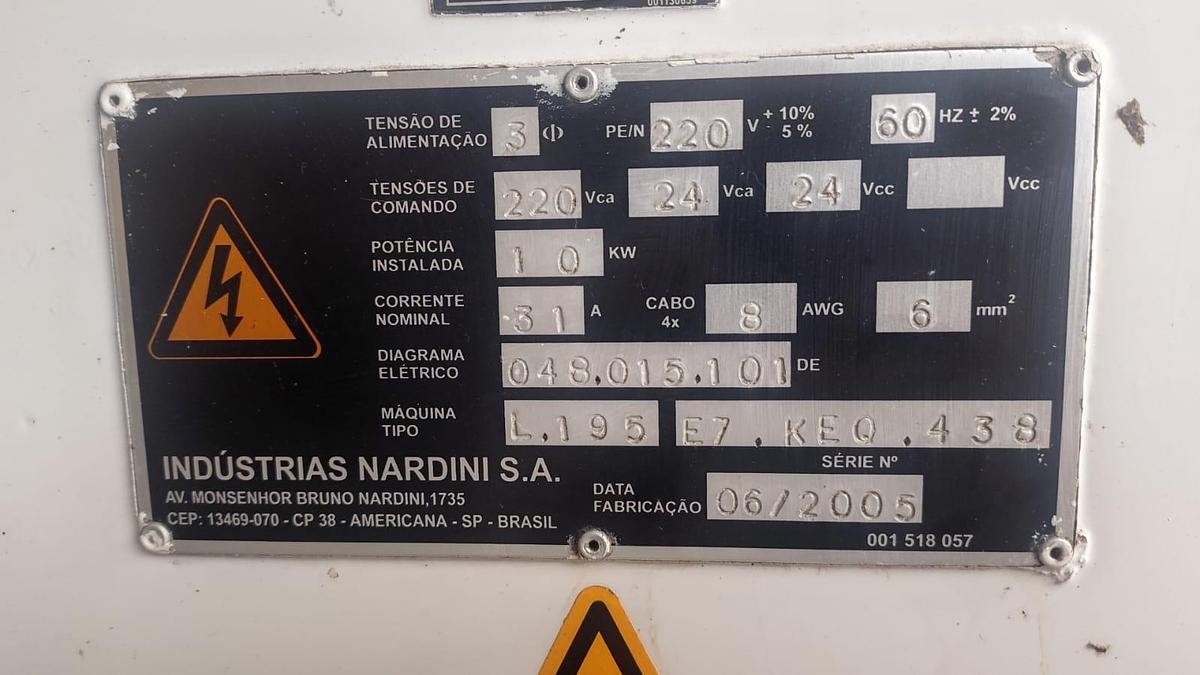 Usado TORNO NARDINI CNC LOGIC 195 II