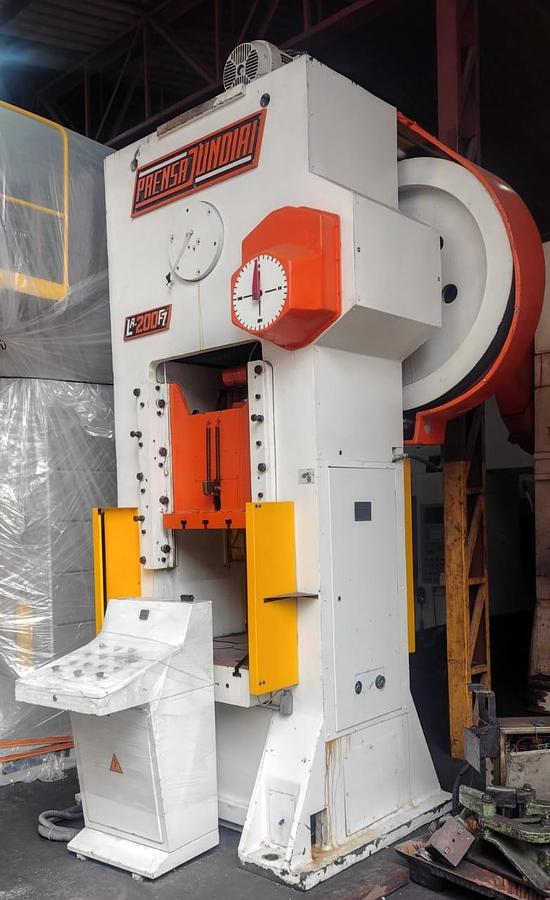 Usado Prensa Freio Fricção Jundiai tipo H LA-200 F1 (200ton)