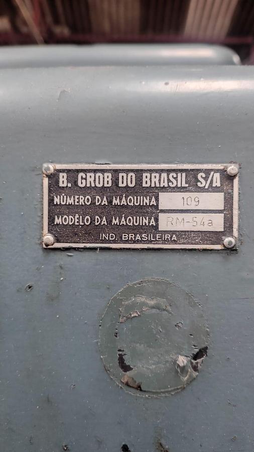 Usado Laminadora de Rosca Grob de 30 tons RM 54