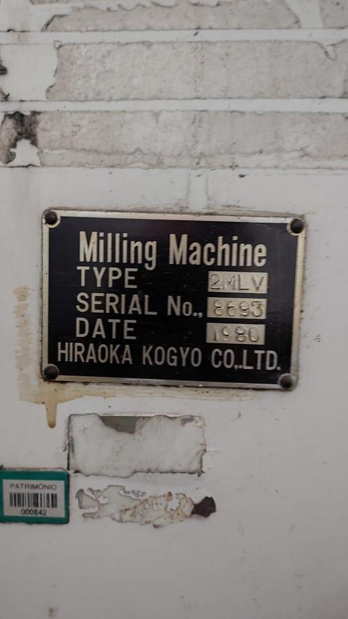 Usado  Fresadora Vertical Hitachi Seiki 2ML-V