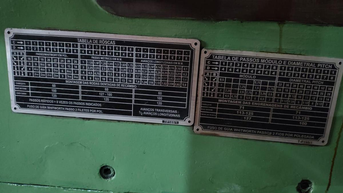 Usado Torno Mecânico Promeca  2000mm com Turbinadora