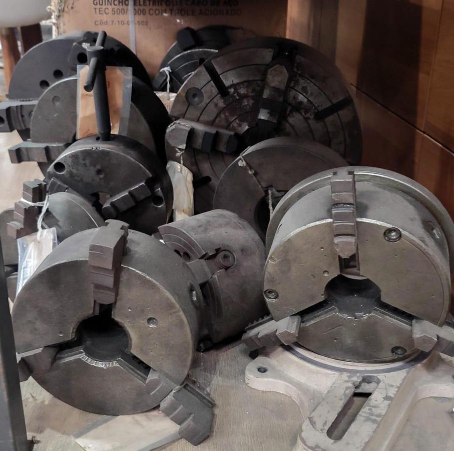 Usado Placas para Torno