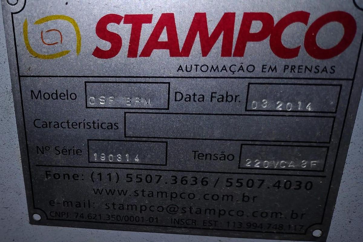 Usado Desbobinador e Endireitador Stampco DSF 3FM 