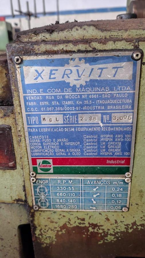 Usado Torno Revolver Xervitt MBL 2"