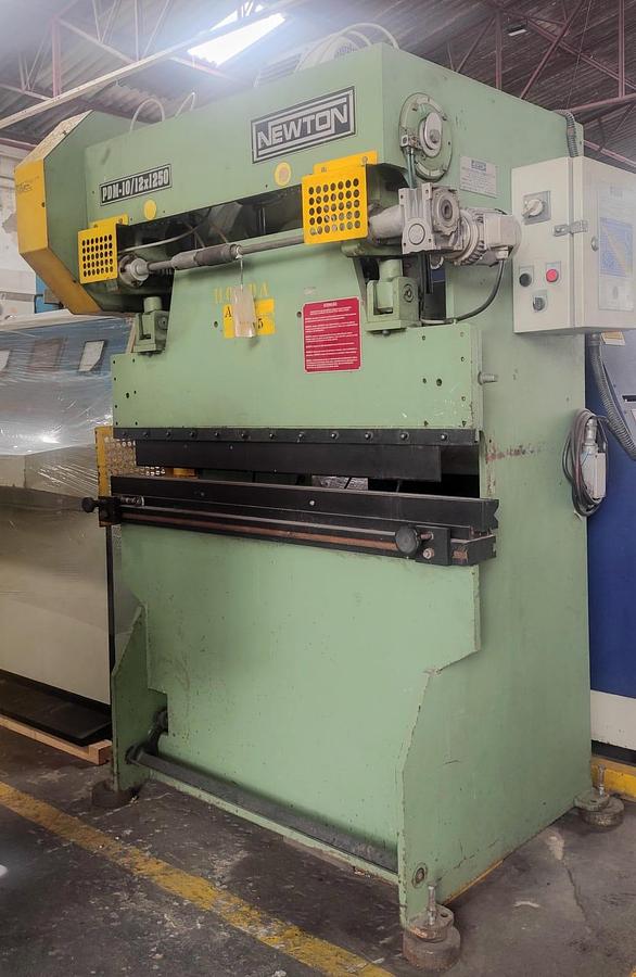 Usado PRENSA DOBRADEIRA MECÂNICA - NEWTON - MODELO PDM-10/12 x 1250MM