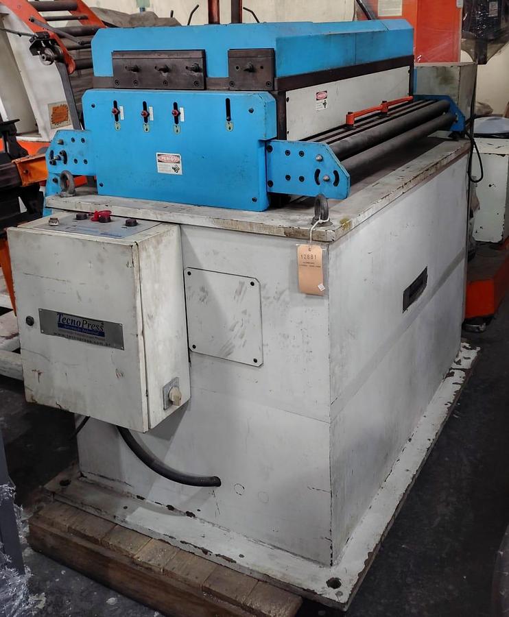 Usado Desbobinador e alimentador de Chapas TecnoPress EDT-M