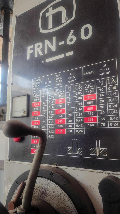 Usado FURADEIRA RADIAL NARDINI FRN-60