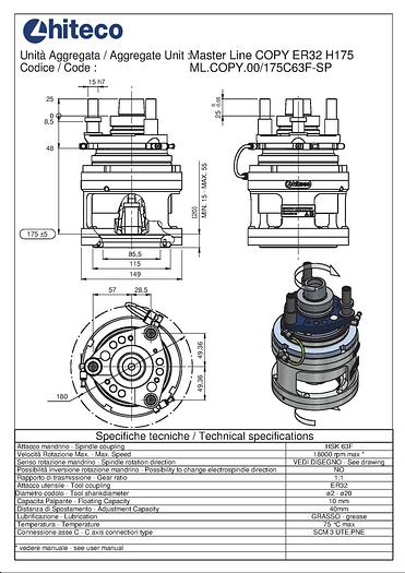 Hiteco  scm group Master line copy