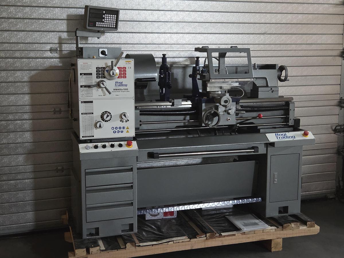 Rogi WM400x1000 lathe