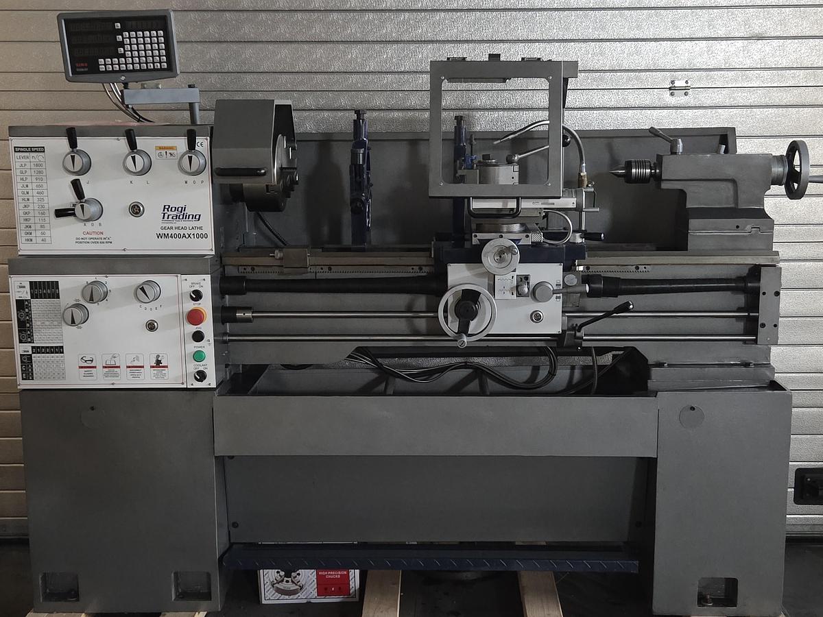 Rogi WM400Ax1000 lathe
