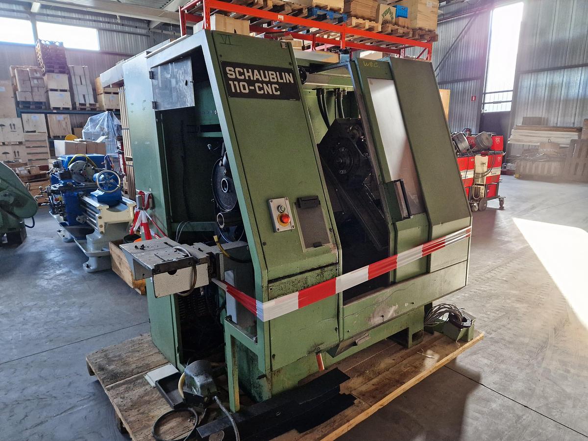 Used Schaublin 110 CNC