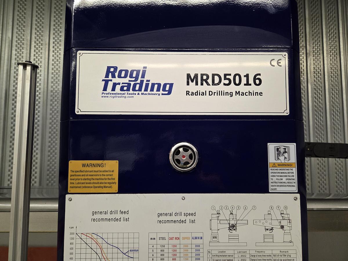 MRD5016 Topline - ROGI Radial drilling machine