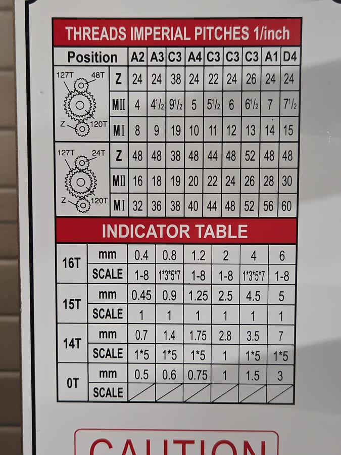 Rogi WL360x1000 lathe