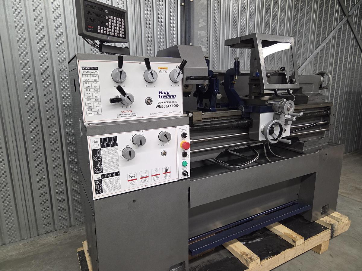 Rogi WM360Ax1000 lathe
