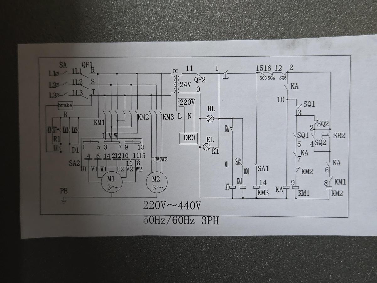 Rogi WM400x1000 lathe