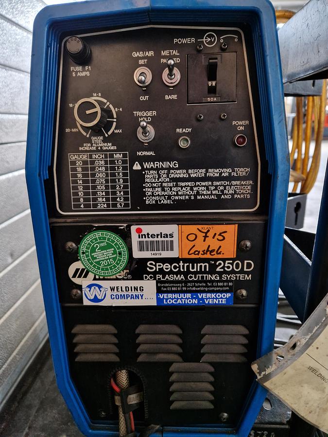 Used MILLER Spectrum 250D