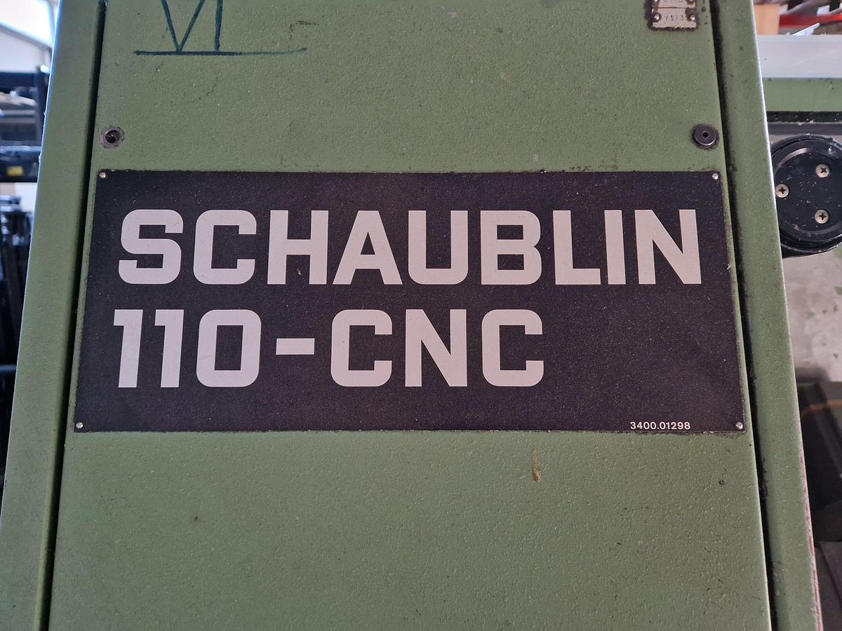 Used Schaublin 110 CNC