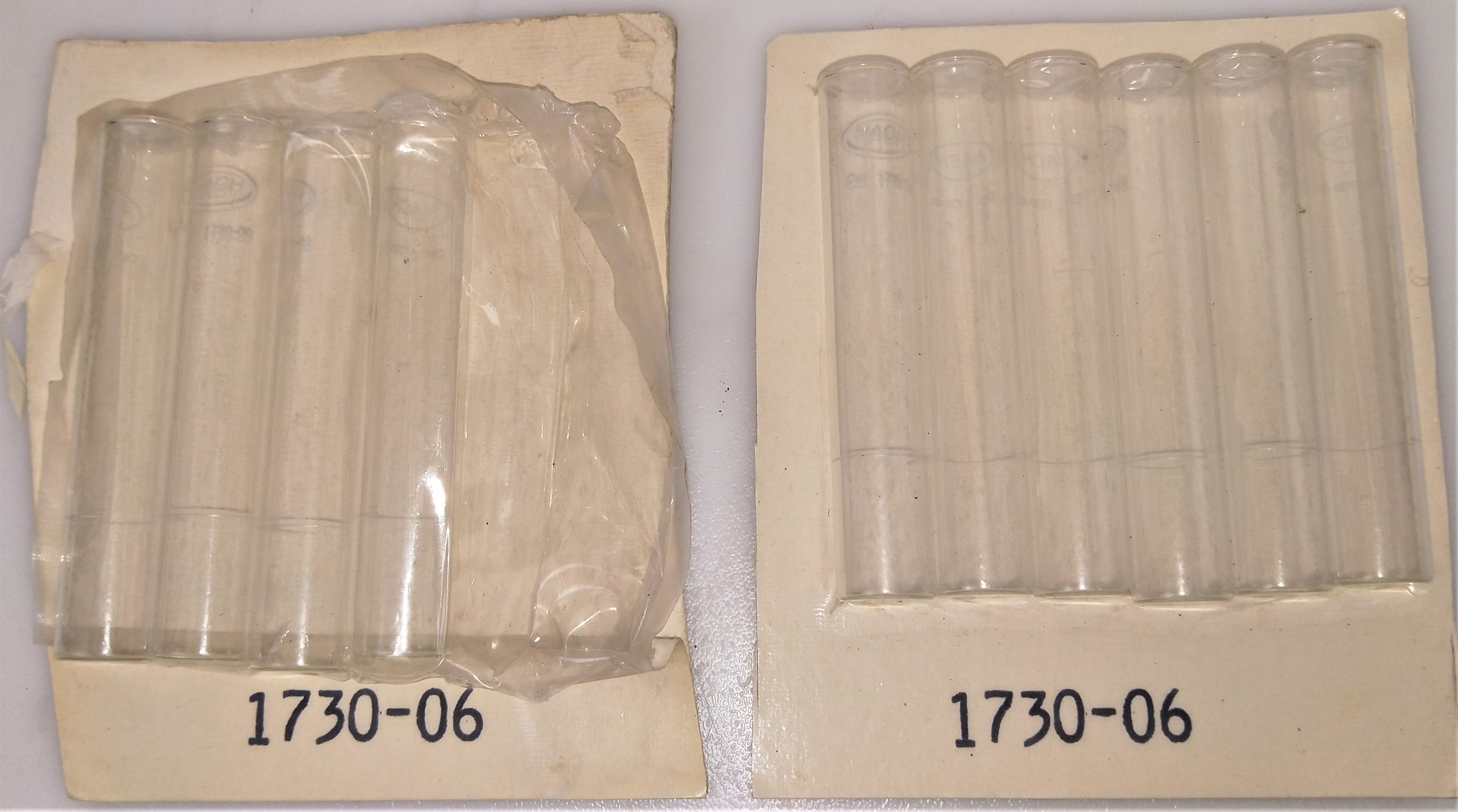 New Open Box Hach 1730-06 Glass Viewing Tube - 10mL