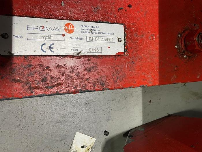 Used 1998 Erowa  Ergolift Parts Manipulator