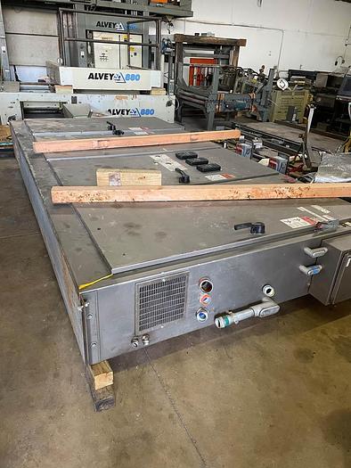 Used Whallon High Speed Bright Can Palletizer