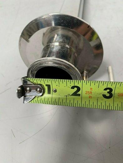 Used Stainless Steel 22" L x 26.5" W x 1.5" D Spray Balls w/ 1 1/2" Sanitary Fitting