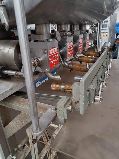Used Simplex 4 piston Gallon Filler SS