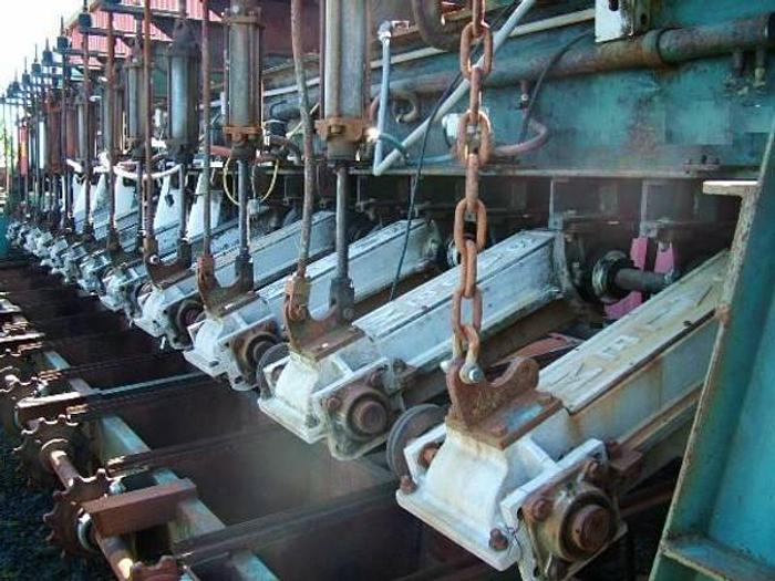 Used 24' Salem Heavy Duty 6" Capacity Sawmill Trimmer - LH