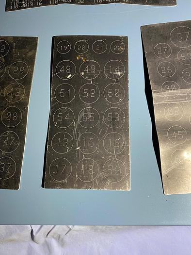 Used Precision Mandrels for Gleason/M&M Gear Inspection -50+ Mandrels Hardened Tool Steel Gleason