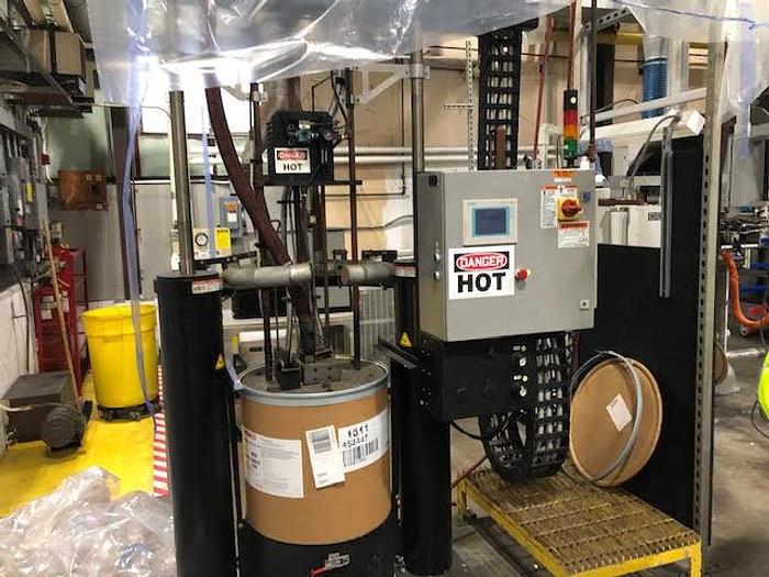 Used 20" GEOMETRIC HOT MELT COATER 30" OD