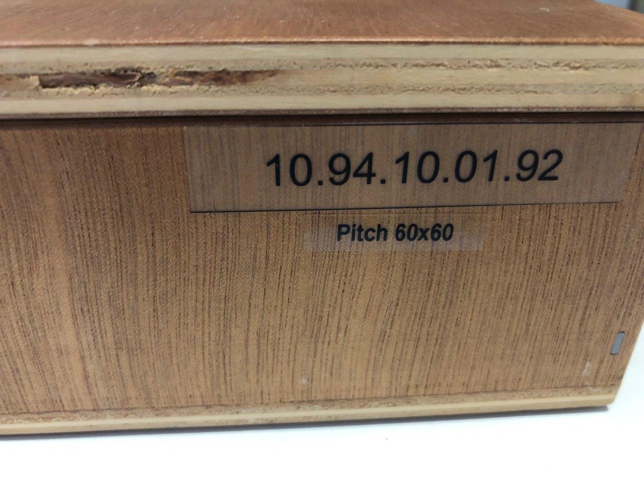 Used Multitest MT9510 Shuttle Vacuum Chucks for Change Kit 120 BGA 7x7mm