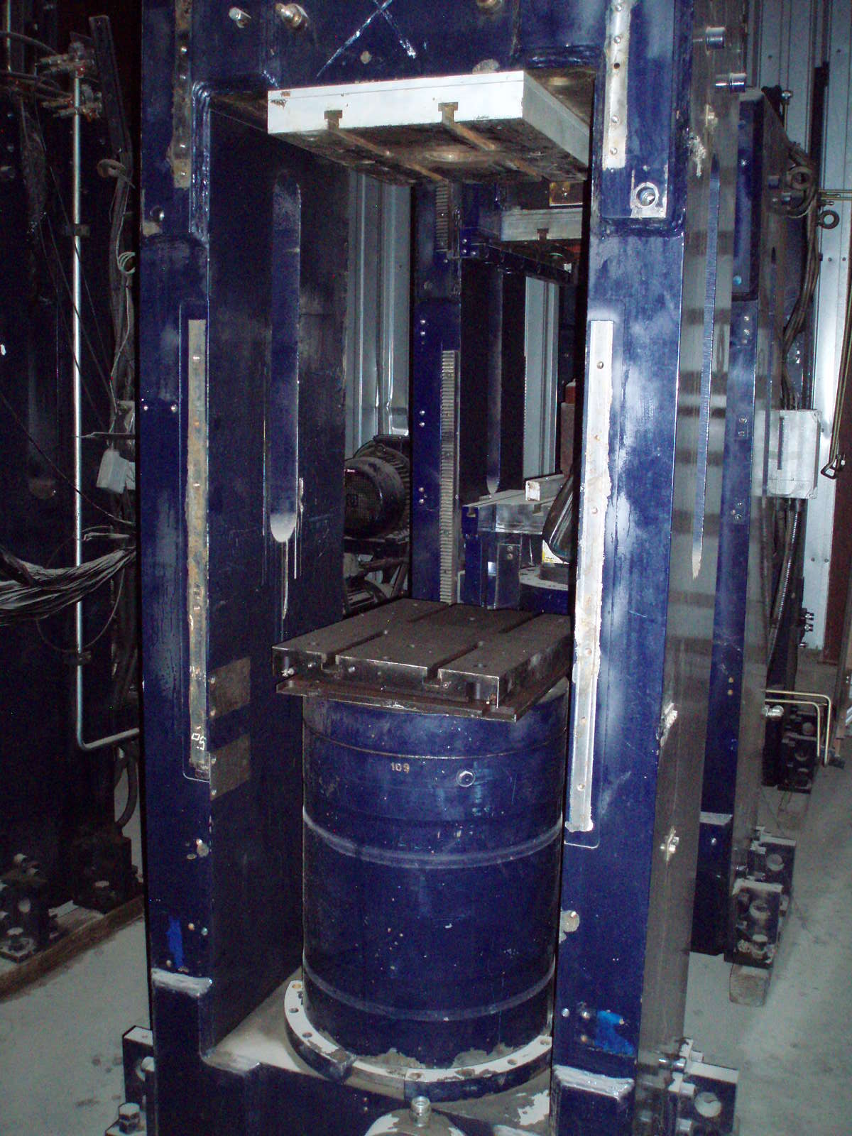 Used 200 Ton Rutil Up-Acting Hydraulic Press; Housing Type; Mfg. 2005; Low Profile; P.O.R.