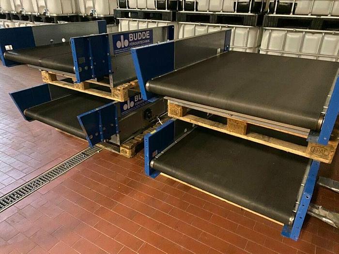 Gebraucht BUDDE Gurtförderer Förderband