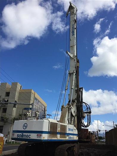 Used 2009 Soilmec SR90 Hydraulic Drilling Rig