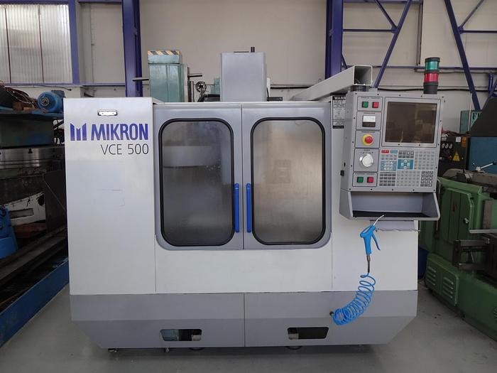 Utilisé Centre d’usinage vertical 3 axes Marque MIKRON – HAAS