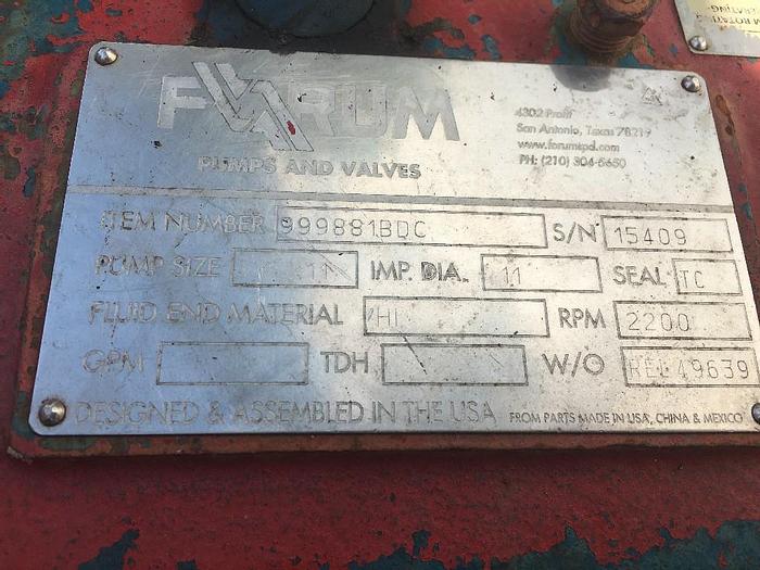 Used FORUM MUD HOG 6X5X11