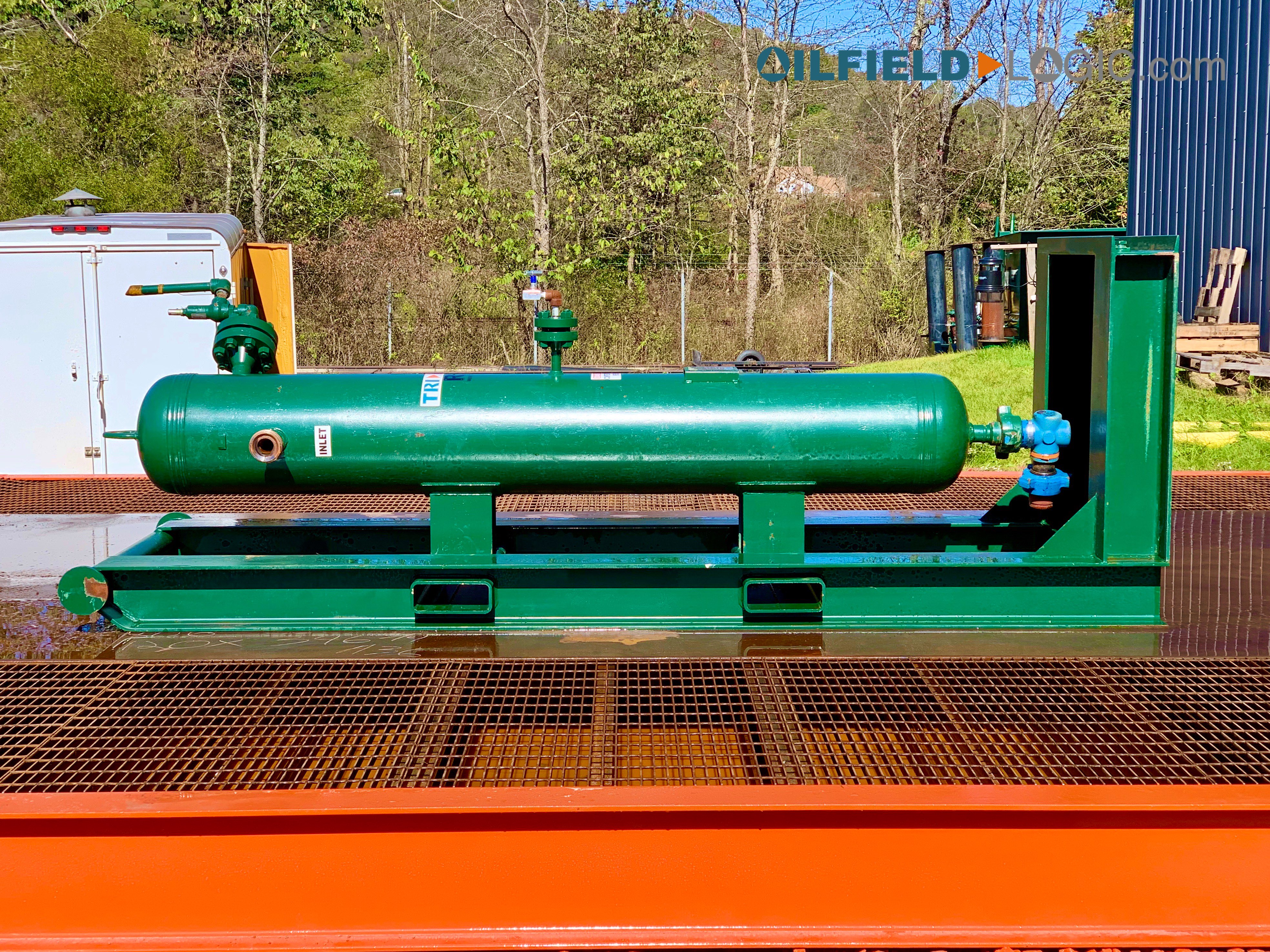 Used Sand Trap, Gravity, 16"x8', 3000#