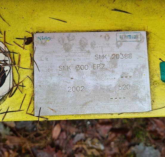 Gebruikt 2002 Nido SNK 300 EPZ