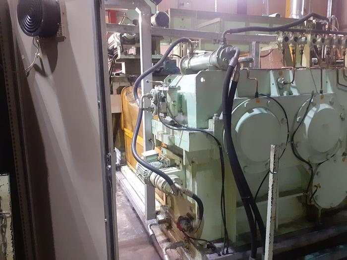 Used 2008 Qty 1 X Datong 1500mm wide two roll mill with stockblender XK-550