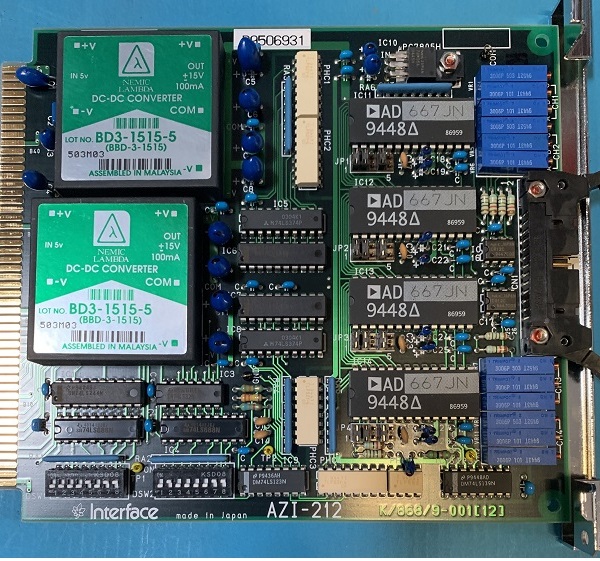 Used Interface CPU Board AZI-212 K/868/9-001