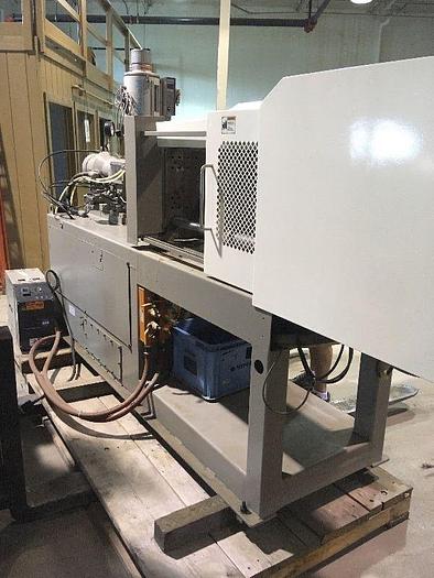 Used NISSEI NS60-9A INJECTION MOLDING MACHINE, 72 TON, NEW 2000