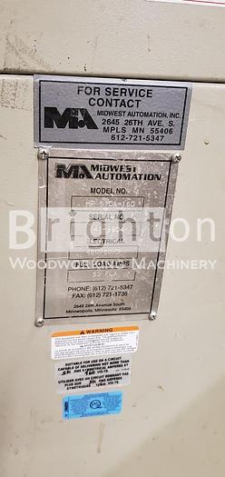 Used 1998 Midwest HP 510A-160 Used Laminating line with press