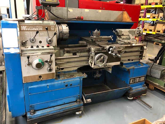 Gebraucht 1996 Leit- & Zugspindeldrehmaschine WAGNER DCJ 230 x 1000